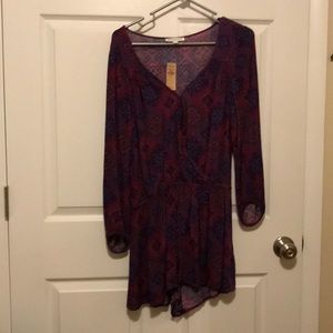 American Eagle Romper Paisley Print Size M
